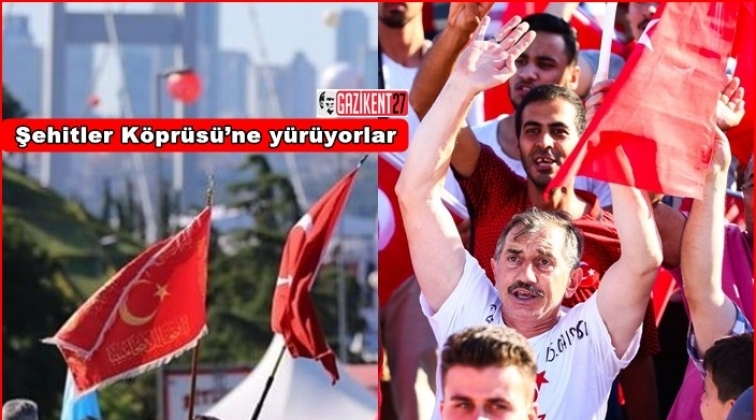 Şehitler K&ouml;pr&uuml;s&uuml;&rsquo;ne y&uuml;r&uuml;y&uuml;ş başladı