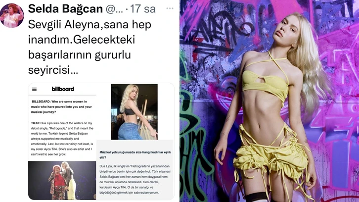 Selda Bağcan‘dan Aleyna‘ya: Sana hep inandım!