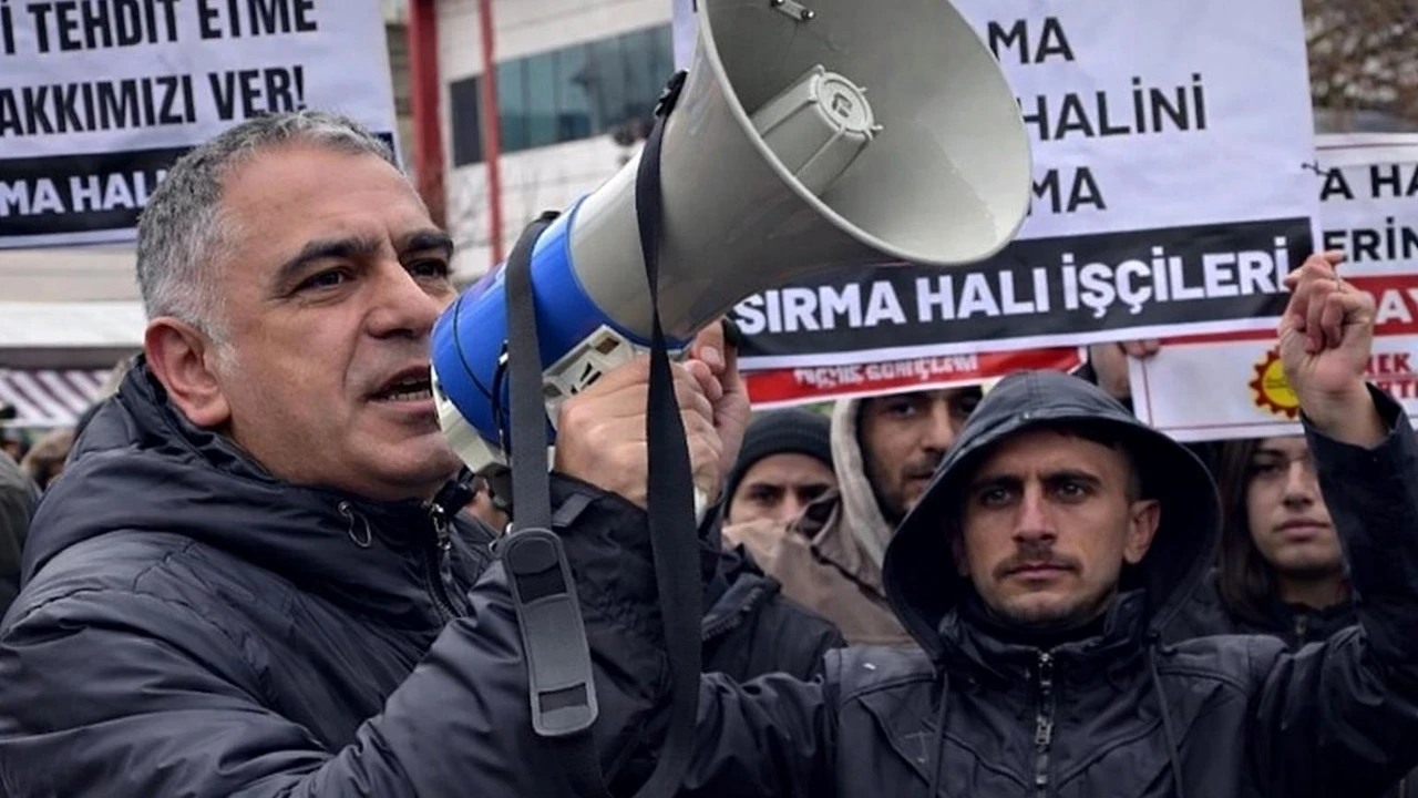 Sendikacı Mehmet T&uuml;rkmen&rsquo;i h&uuml;creye attılar!