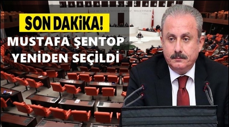 Şentop yeniden meclis başkanı se&ccedil;ildi