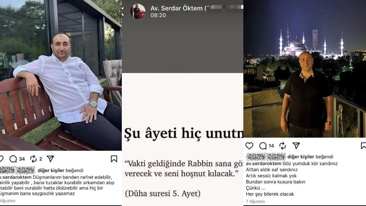 Serdar Öktem'in iki ay önce yaptığı paylaşımlar gündem oldu