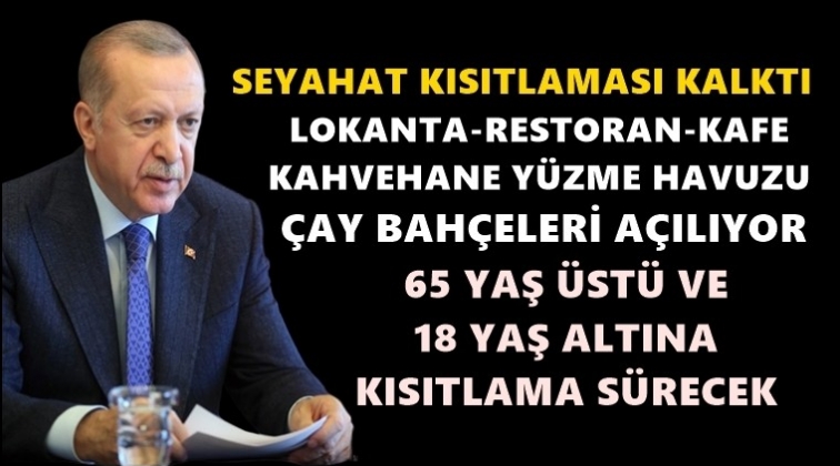 Seyahat kısıtlamaları kaldırıldı!..