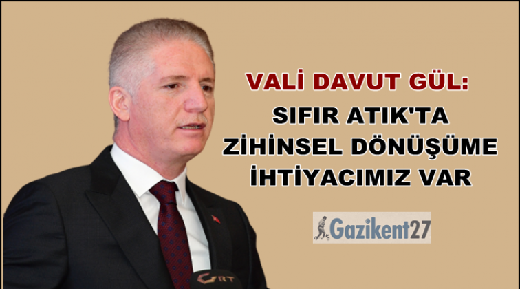 'Sıfır Atık’ta zihinsel dönüşüme ihtiyacımız var'