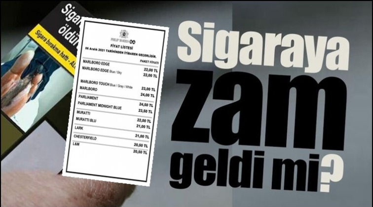 Sigaraya zam geldi mi?