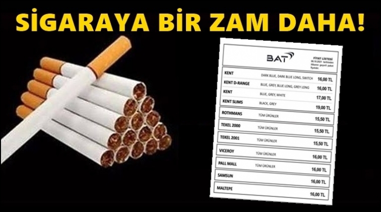 Sigaraya zam üstüne zam!..