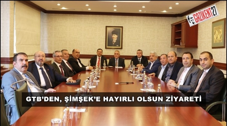 Şimşek'e hayırlı olsun ziyareti