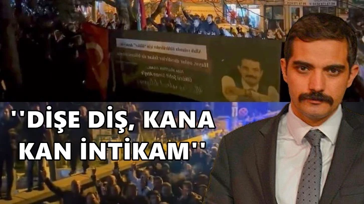 Sinan Ateş'in mevlidinde ''Dişe diş, kana kan intikam'' sloganları atıldı!