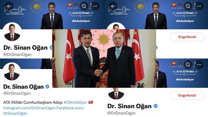 Sinan Oğan Twitter'da 100 bin takipçi kaybetti!