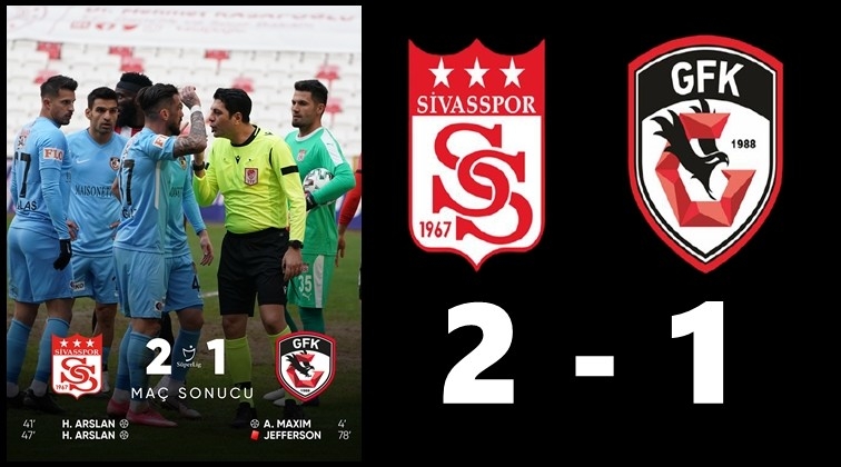 Sivasspor 2-1 Gaziantep FK