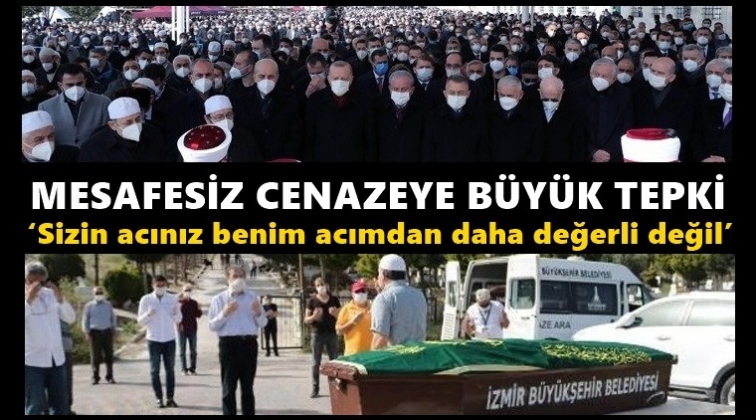 ‘Sizin acınız benim acımdan daha değerli değil’