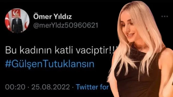 Skandal Gülşen paylaşımı: Katli vaciptir!