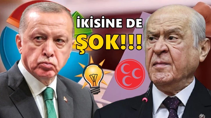 Son anket: MHP baraj altı, Erdoğan'a 10 puan fark!