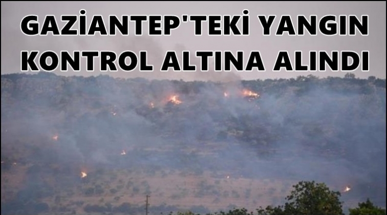 Gaziantep'teki yangın kontrol altına alındı...