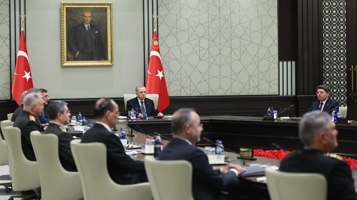 Son Dakika... PKK'nin feshinden sonra ilk MGK toplantısı: 8 maddelik bildiri!