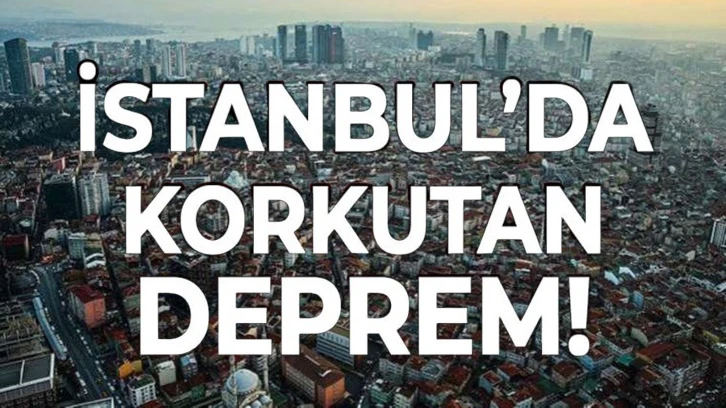 Marmara Denizi'nde 5.1 büyüklüğünde deprem! 