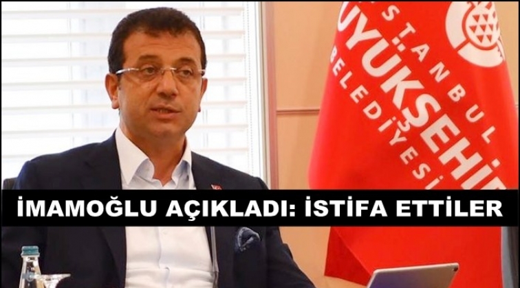 Sonunda istifa ettiler...