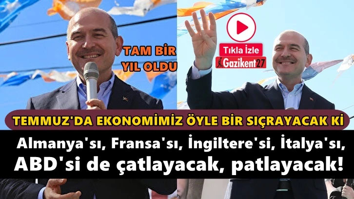 Soylu'nun sözleri bir yıl sonra yeniden gündemde