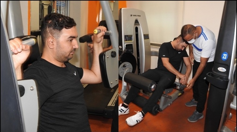 Spor yaparak sağlığını yeniden kazandı...