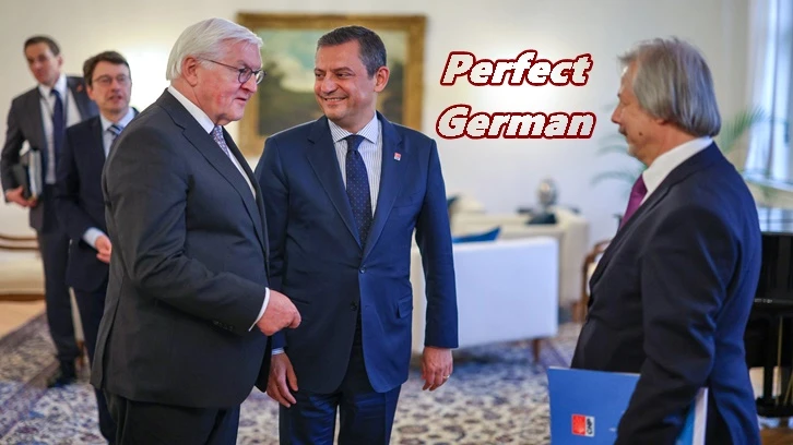 Steinmeier, Özgür Özel’in Almancasını övdü: Perfect German!