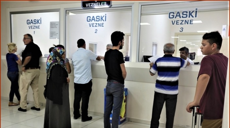 Su bor&ccedil;larına 25 aya varan taksit imkanı