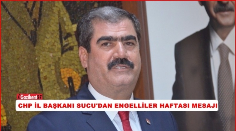 Sucu: Engelsiz bir T&uuml;rkiye i&ccedil;in, daha fazla &ccedil;alışacağız