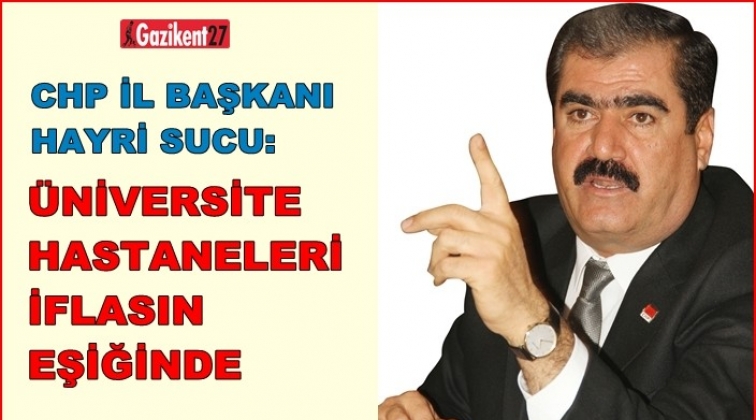 Sucu: Rant yerine insan sağlığı