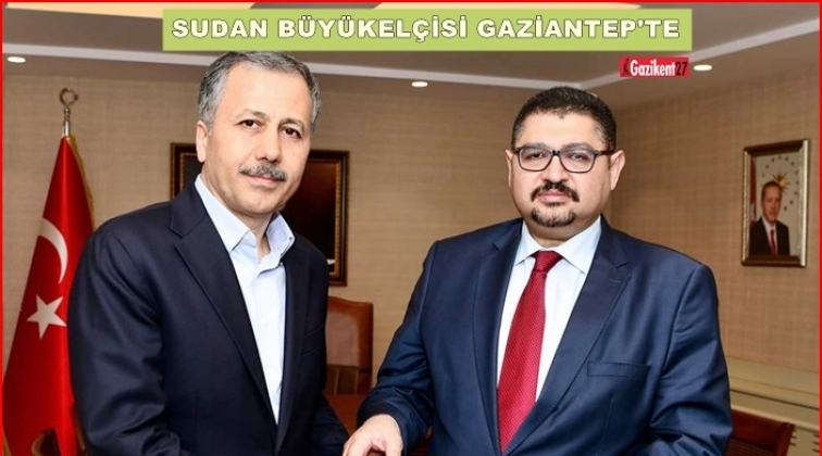 Sudan B&uuml;y&uuml;kel&ccedil;isi&rsquo;nden Vali Yerlikaya&rsquo;ya ziyaret