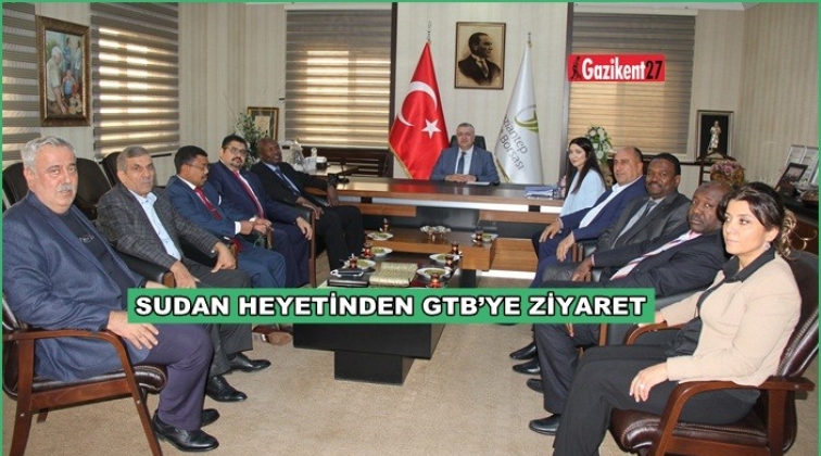Sudan heyeti, GTB'yi ziyaret etti