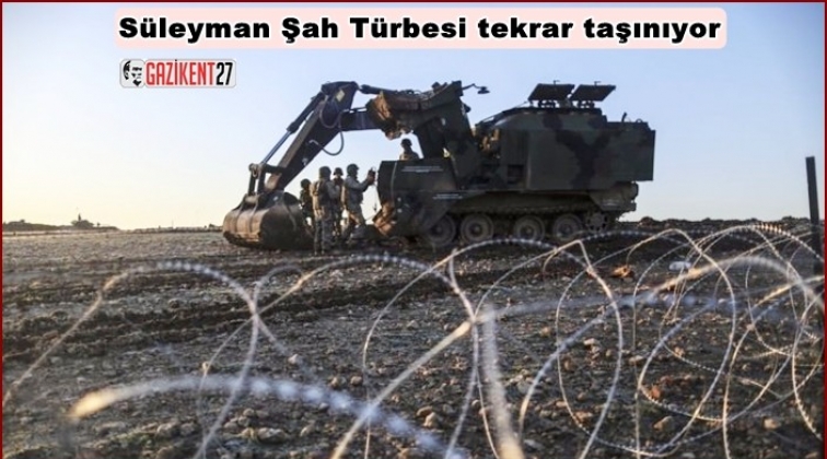 S&uuml;leyman Şah T&uuml;rbesi tekrar taşınıyor