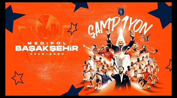 Süper Lig şampiyonu Medipol Başakşehir