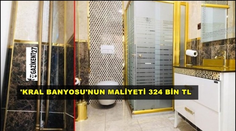 Sur kayyumu &ldquo;Kral banyosu&rdquo; yaptırmış