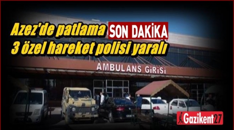 Suriye&rsquo;de patlama: 3 polis yaralı