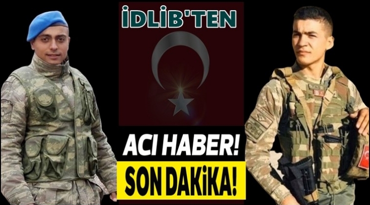 Suriye'den acı haber: 2 asker şehit