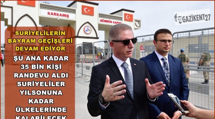 Suriyeliler yıl sonuna kadar &uuml;lkelerinde kalabilecek