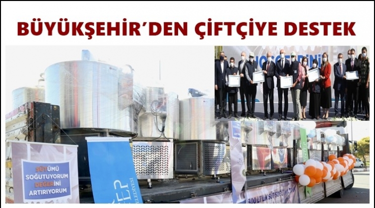 Süt üreticilerine önemli destek