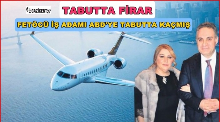 Tabutun i&ccedil;inde ABD'ye ka&ccedil;mış!