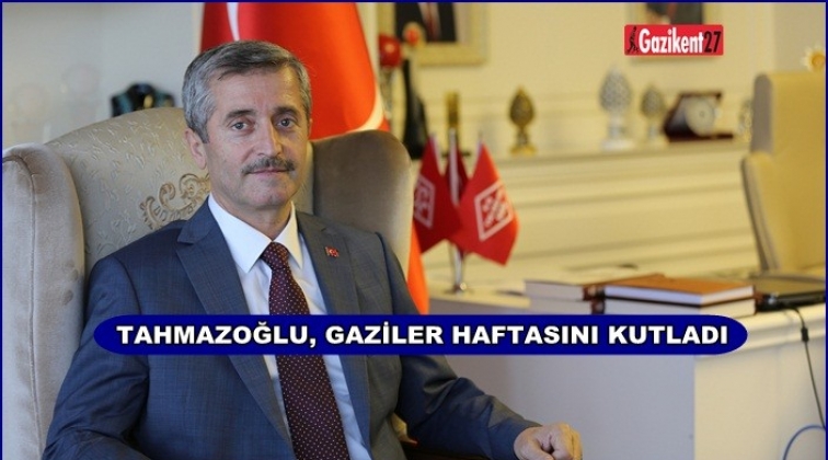 Tahmazoğlu, Gaziler Haftası&rsquo;nı kutladı