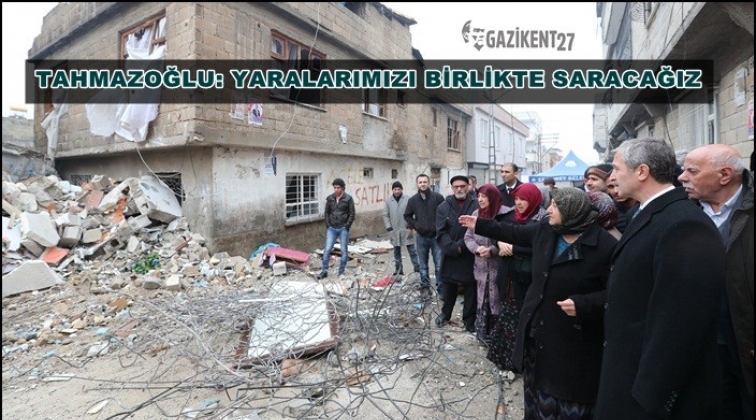 Tahmazoğlu, İstiklal Mahallesi&rsquo;ni ziyaret etti