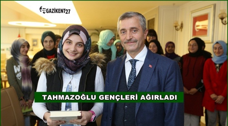 Tahmazoğlu &ouml;ğrencileri ağırladı