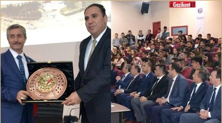 Tahmazoğlu Oğuzeli MYO &ouml;ğrencileriyle bir araya geldi