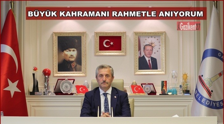 Tahmazoğlu, Şahinbey&rsquo;i andı