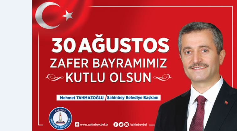 Tahmazoğlu, Zafer Bayramı'nı kutladı