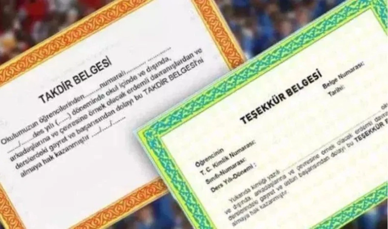Takdir - Teşekkür hesaplama: Puan hesaplaması nasıl işliyor?