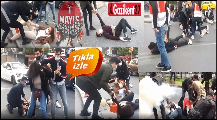 Taksim'e yürüyen öğrencilere çok sert müdahale!