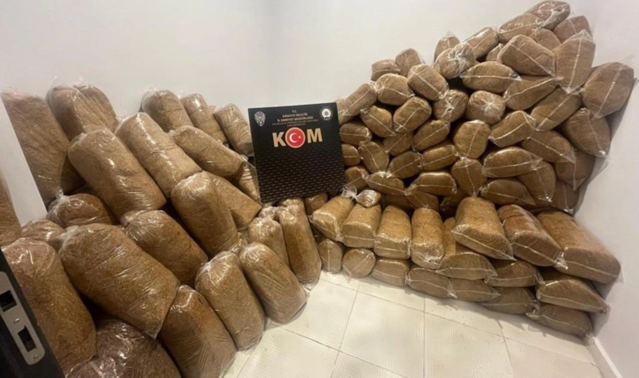 Tam 1 ton 240 kilo... Amasya'da 'kıyılmış tütün' ele geçirildi: 1 gözaltı