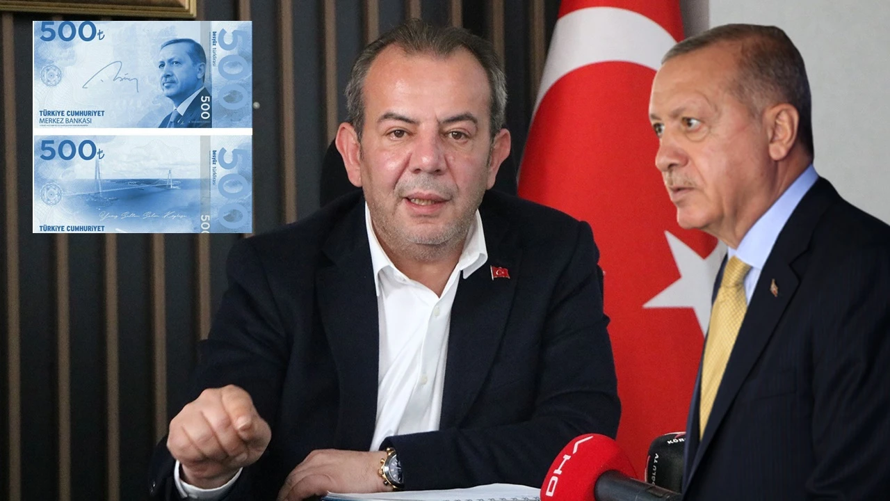 Tanju Özcan'dan çok konuşulacak Erdoğan ve banknot teklifi