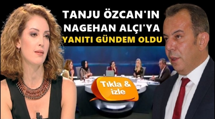 Tanju Özcan'dan Alçı'ya: Sizin gibi, FETÖ'cüler varken...