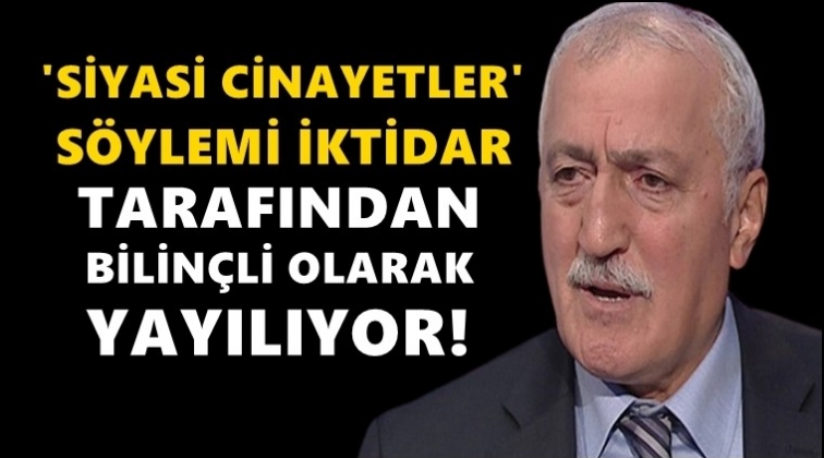 Tantan'dan gündemi sarsacak 'siyasi cinayetler' iddiası!