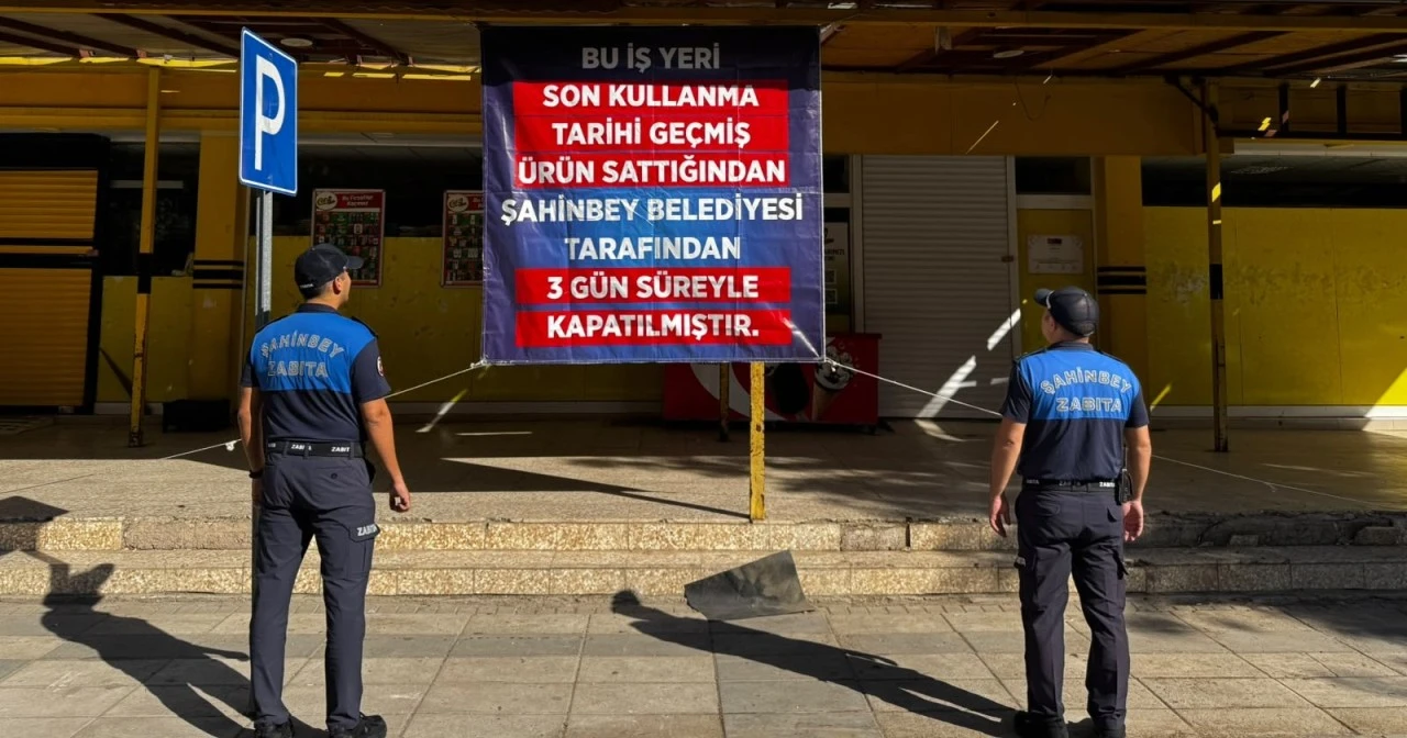 Tarihi ge&ccedil;miş &uuml;r&uuml;n satan 3 market 3 g&uuml;n s&uuml;reyle kapatıldı!