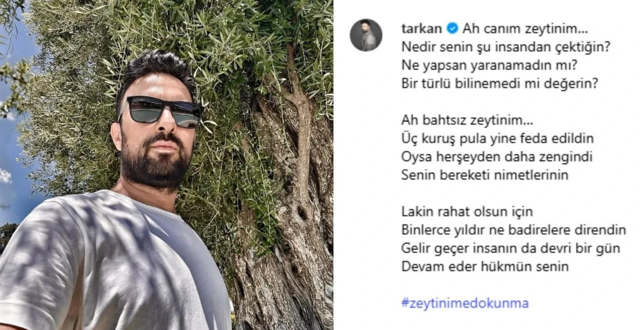 Tarkan’dan zeytin tepkisi: Nedir senin şu insandan çektiğin?